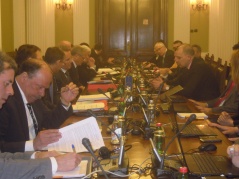 3.april 2013. Članovi Odbora za finansije, republički budžet i kontrolu trošenja javnih sredstava i delegacija Odbora za budžet Evropskog parlamenta 